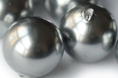 Silver color jewelry beads