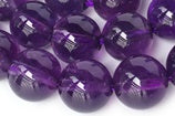 Natural amethyst beads for jewelry making