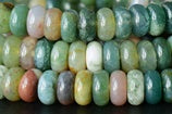 Natural agate beads
