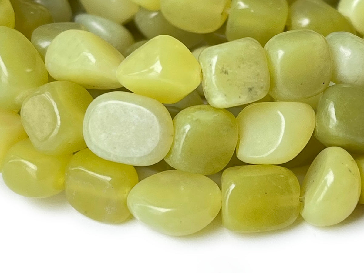 15.5" 5~7mm Natural Olive jade pebbles beads,potato beads, small nugget beads,Serpentine pebbles