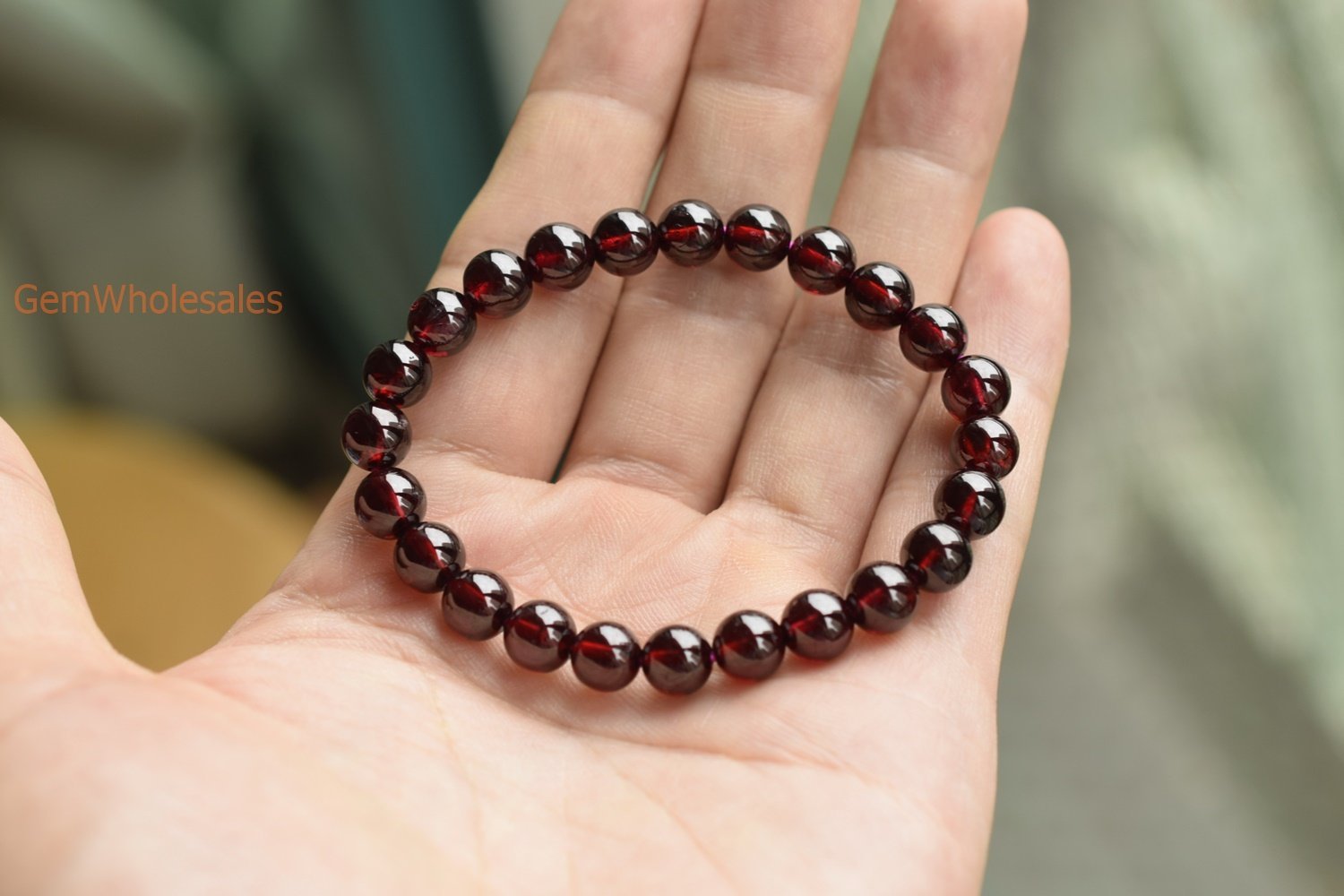 Garnet - Round- beads supplier