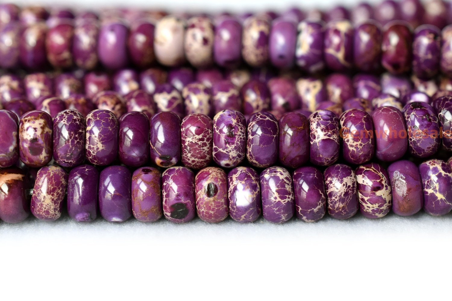 Sediment,impression jasper,emperor jasper - Rondelle- beads supplier