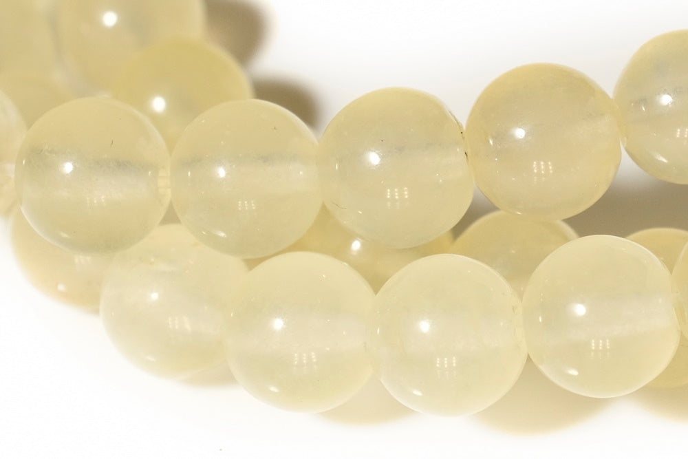 15" 6mm/8mm/10mm/12mm yellow Malaysian jade Round beads gemstone