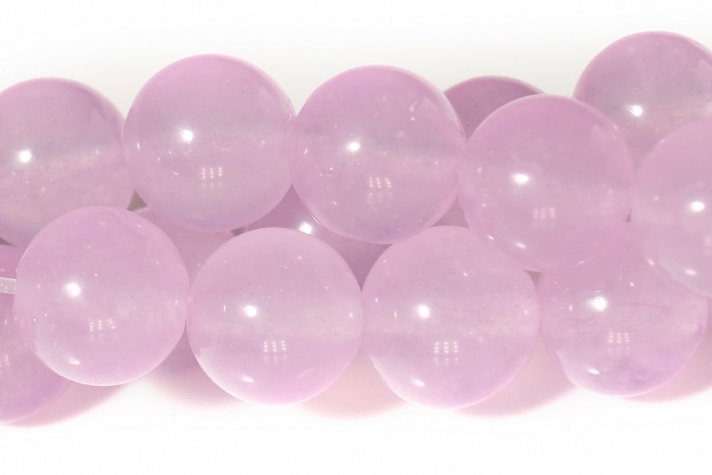 15" 6mm/8mm/10mm/12mm lavender Malaysian jade Round beads gemstone