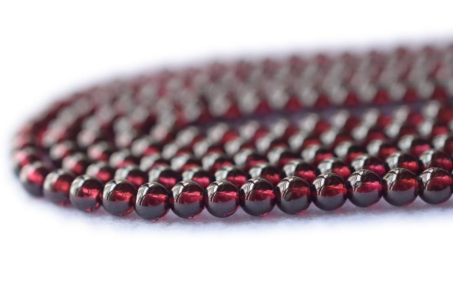 Garnet - Round- beads supplier