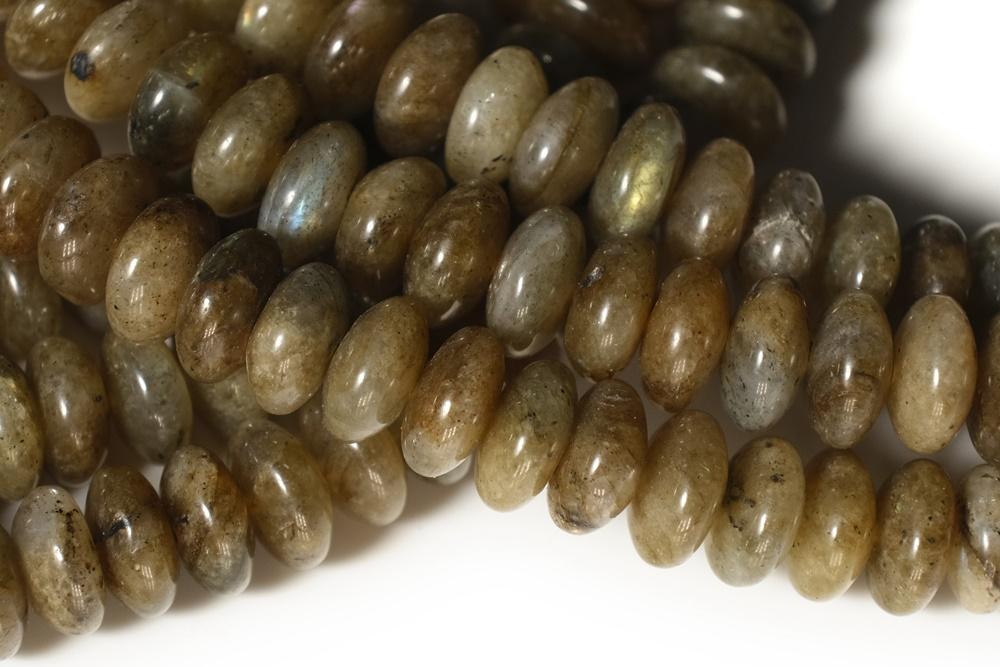 15.5" 8x4mm Natural Labradorite rondelle beads,disc beads, roundel beads 8x4mm