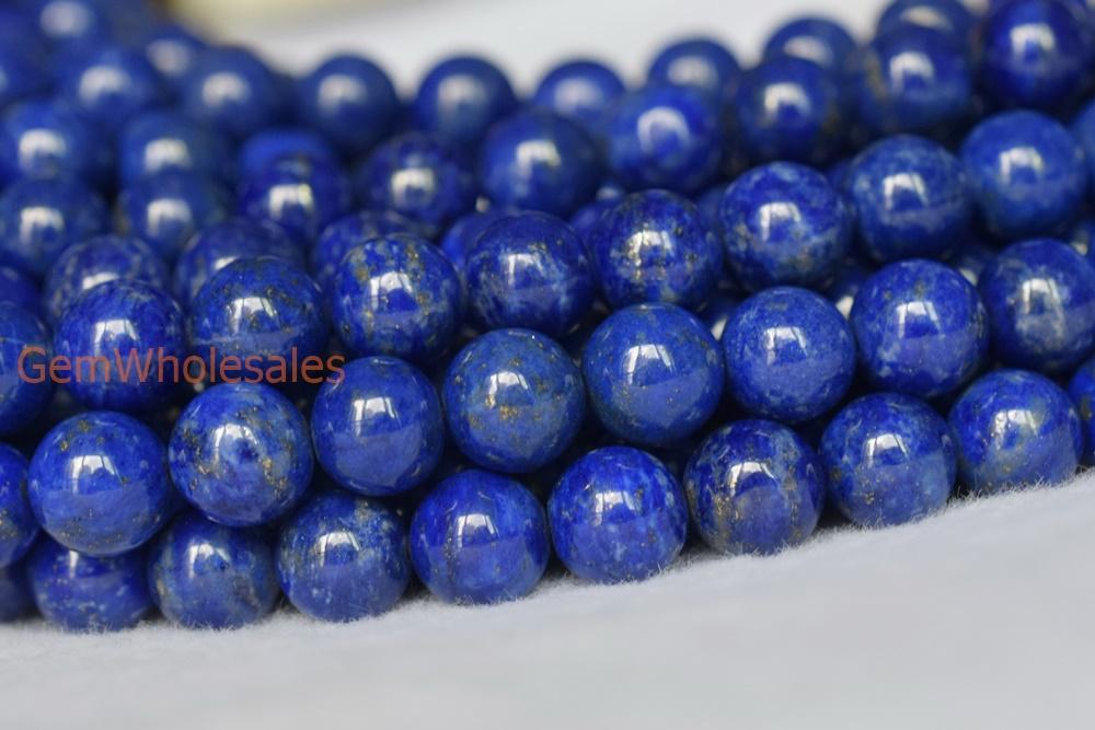 15.5" Natural Lapis lazuli stone 6mm/8mm/10mm round beads AA