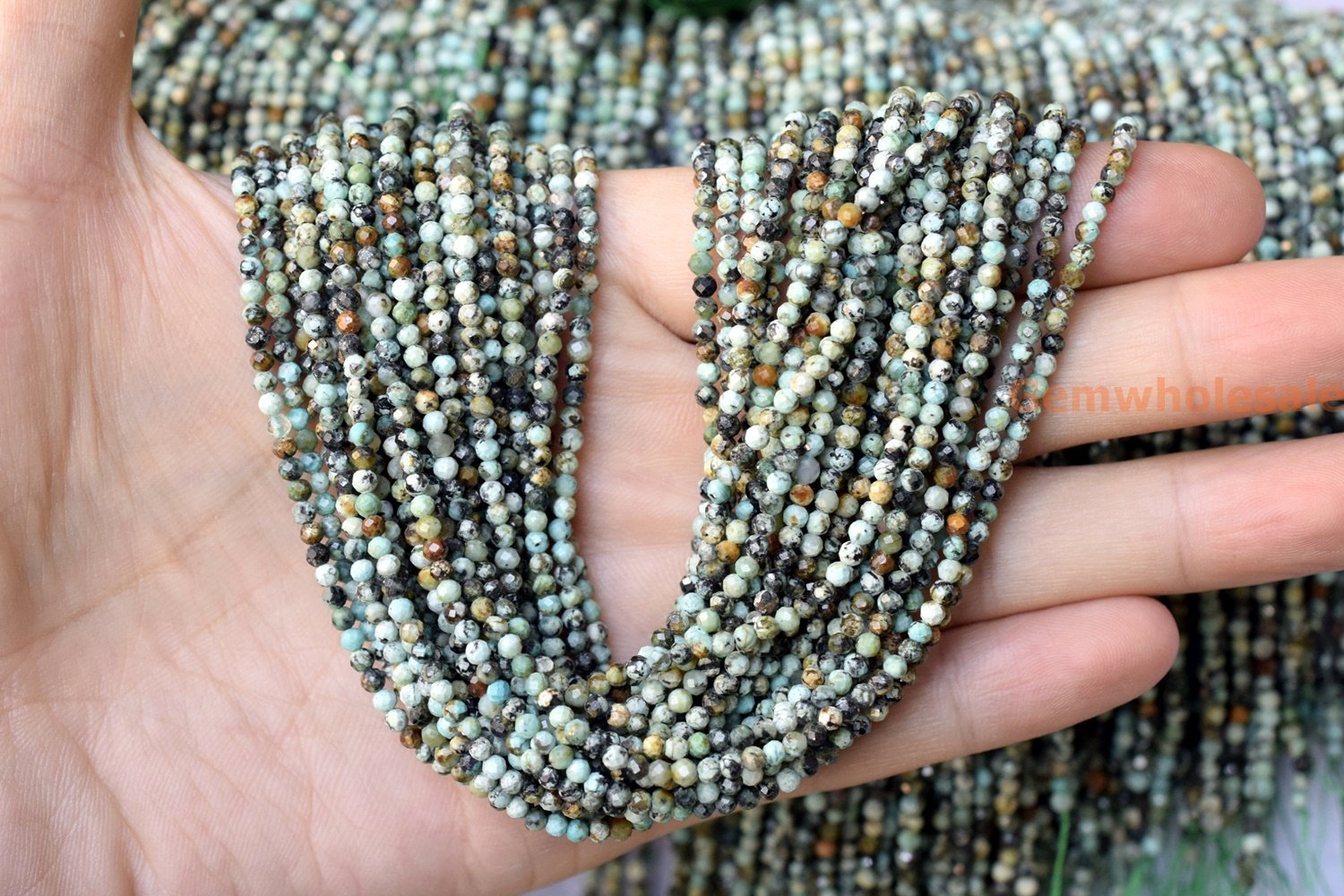 Chrysocolla - Round- beads supplier