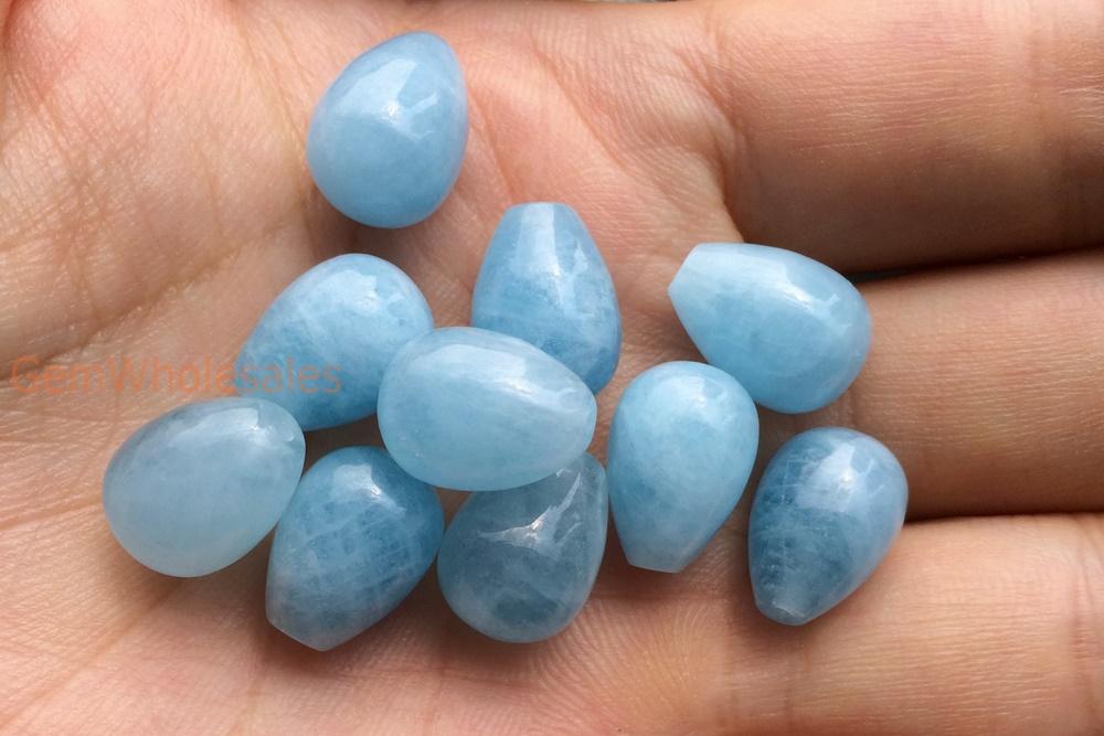 Aquamarine - Teardrop- beads supplier