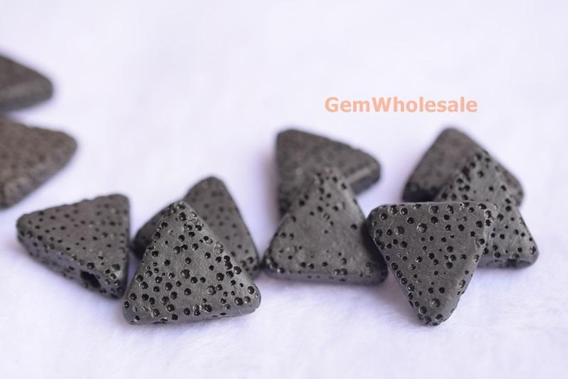 Lava - triangle- beads supplier
