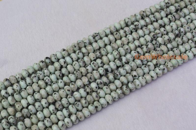Tianshan blue jasper - Rondelle- beads supplier