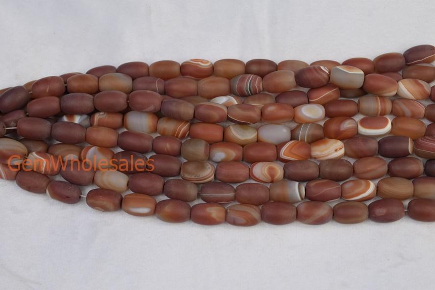 stripe Agate - Barrel- beads supplier