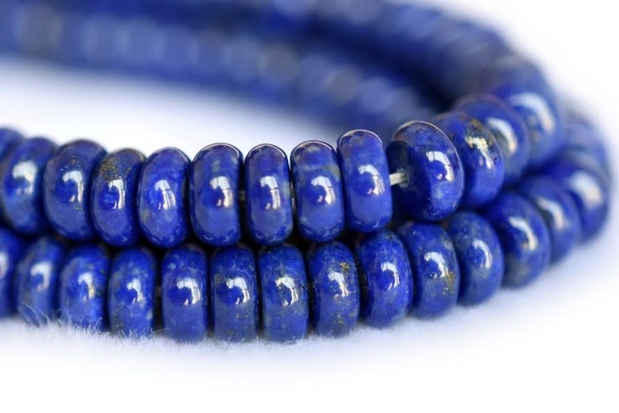 Lapis Lazuli - Rondelle- beads supplier