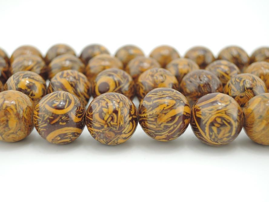 Elephant blood stone - Round- beads supplier