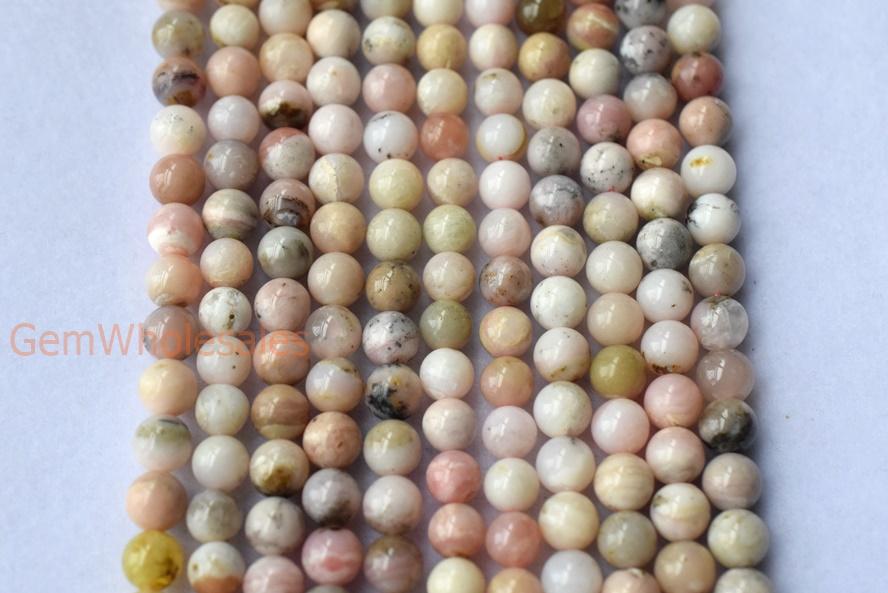 Pink Opal - Round- beads supplier