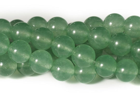 Semi precious stone & gemstone beads in light green spring color ...