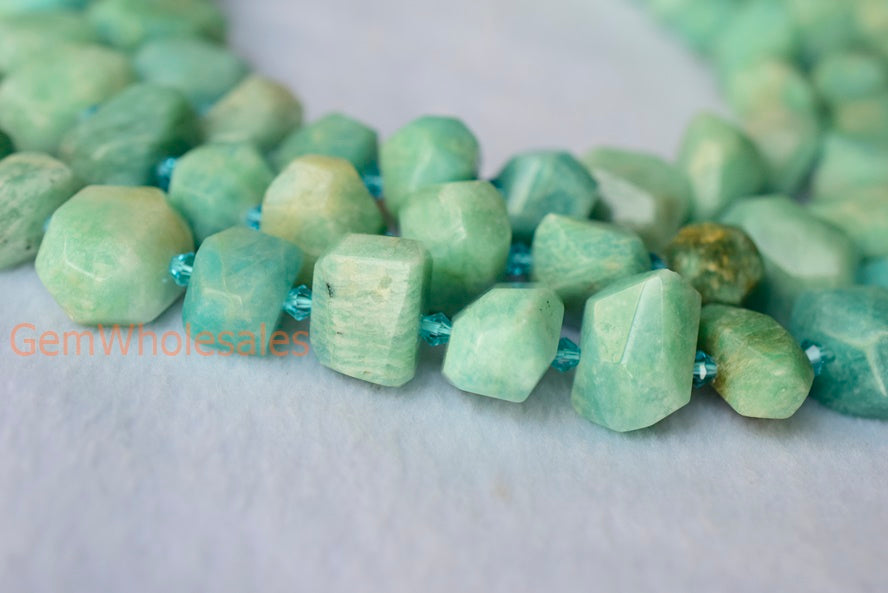 Amazonite - Nugget- beads supplier