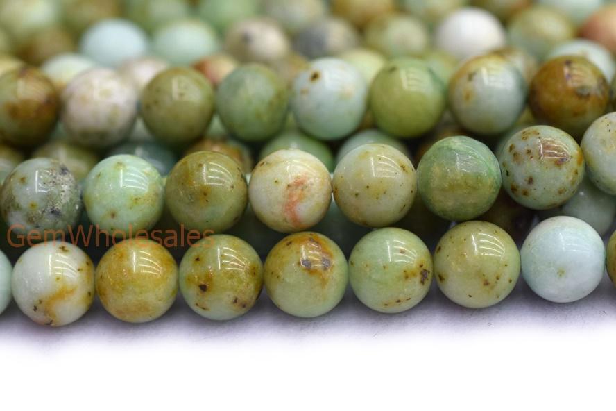 Mongolian turquoise - Round- beads supplier