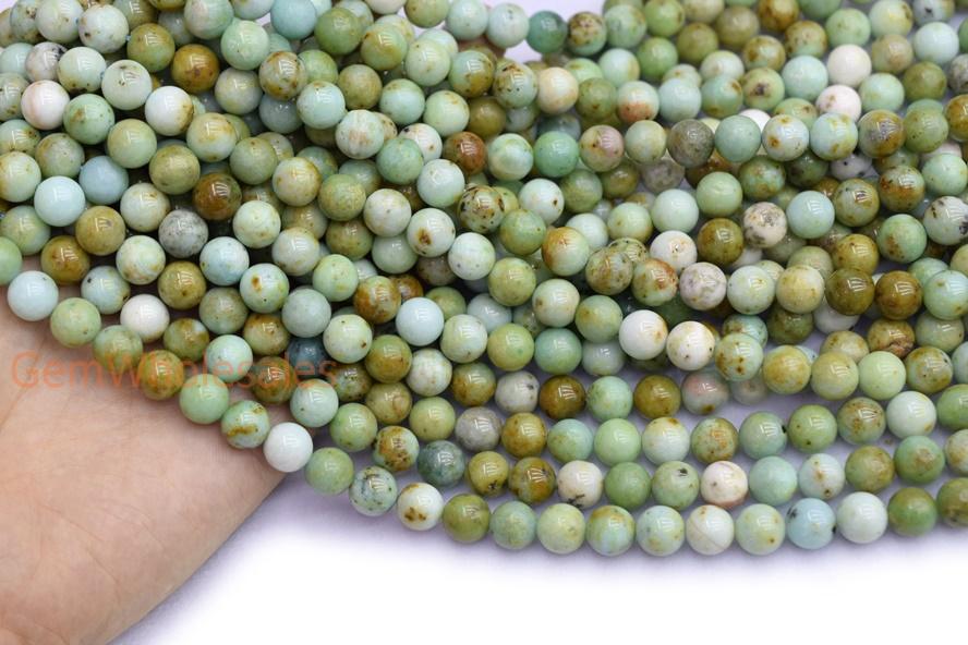 Mongolian turquoise - Round- beads supplier