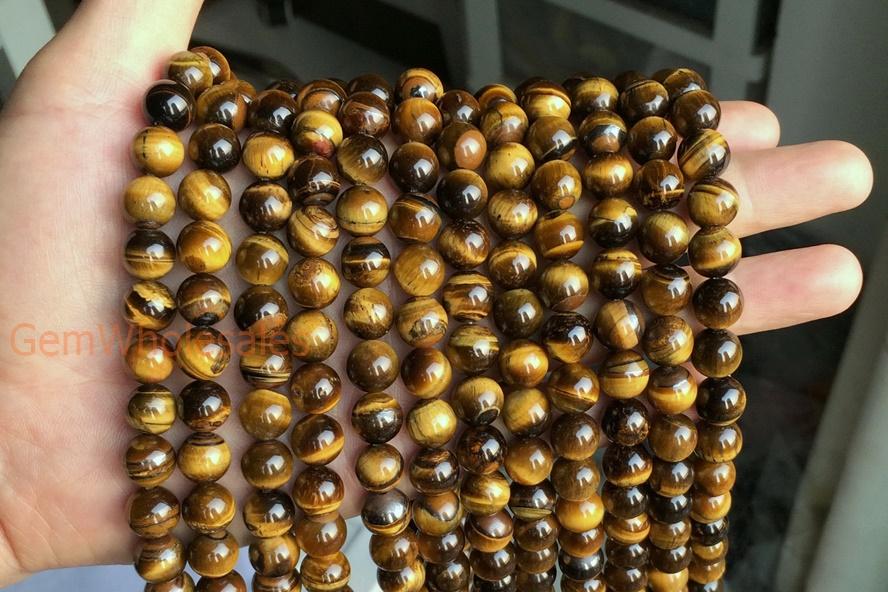 Tiger eye - Round- beads supplier