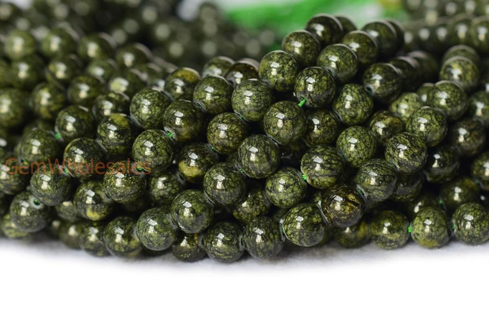 Snowflake Obsidian - Round- beads supplier