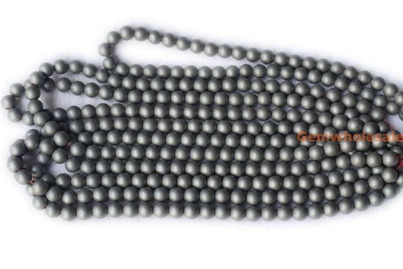Hematite - Round- beads supplier