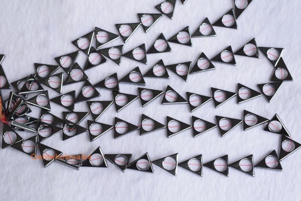Hematite - Triangle- beads supplier