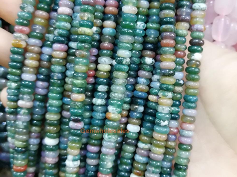 Agate - Rondelle- beads supplier