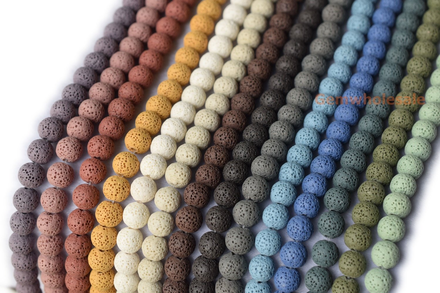 Lava - Round- beads supplier