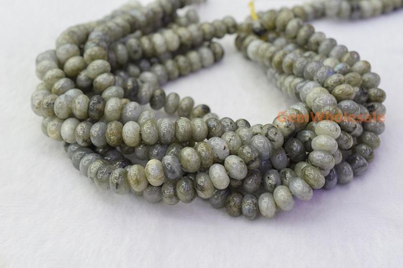 Labradorite - Rondelle- beads supplier