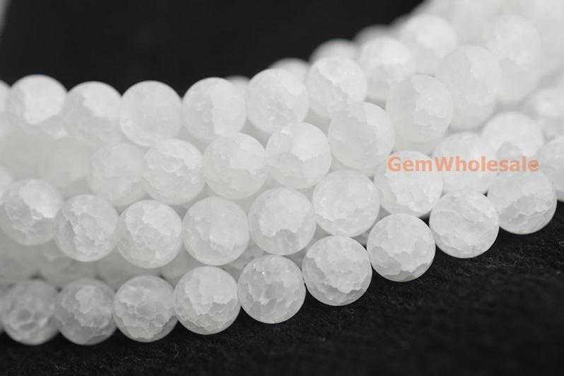 Clear quartz - round- beads supplier