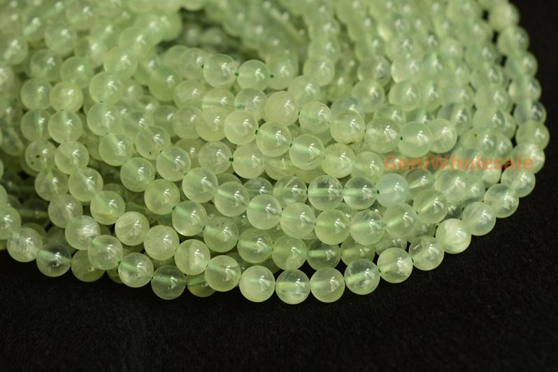 Prehnite - Round- beads supplier