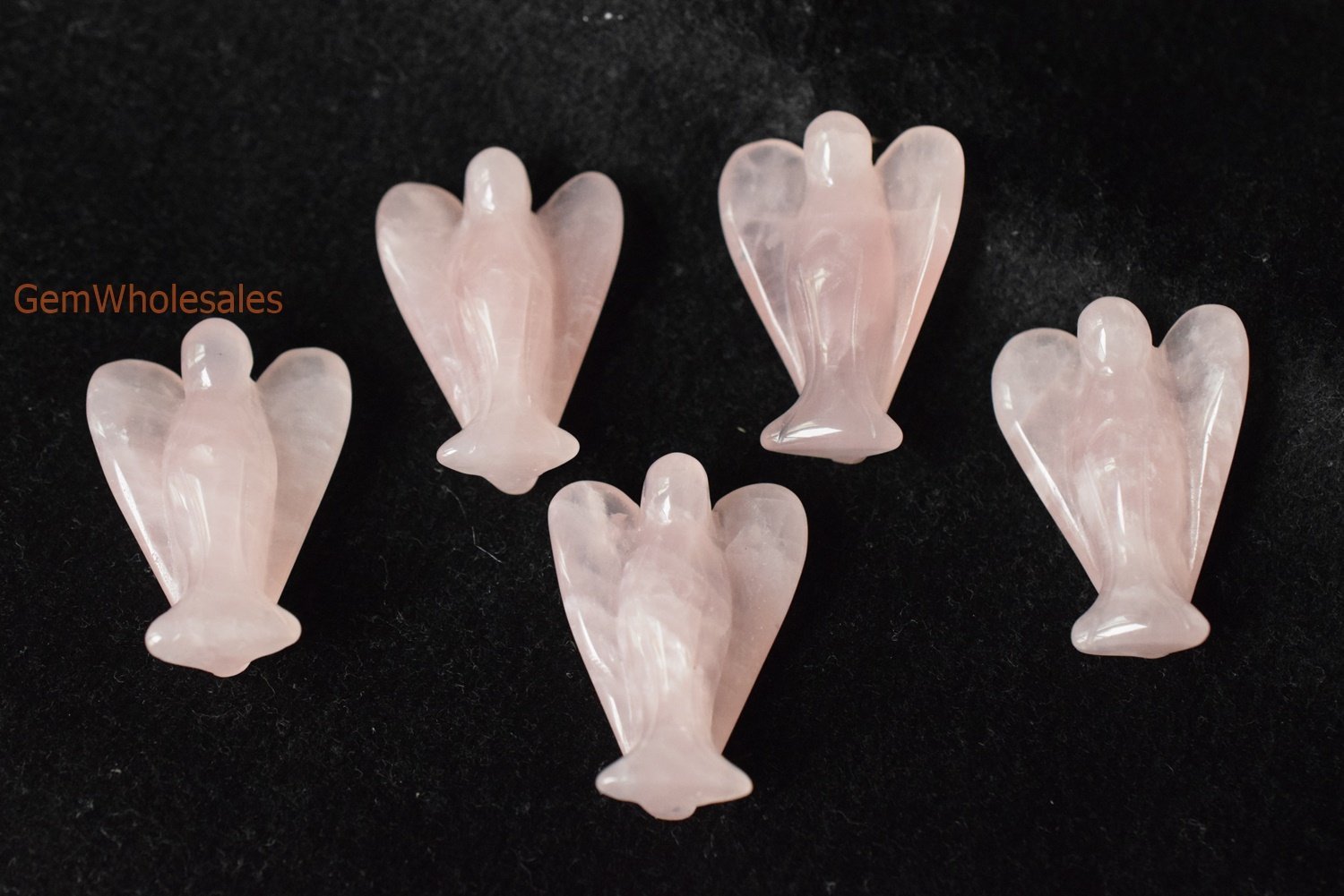 Rose quartz - Angel- beads supplier