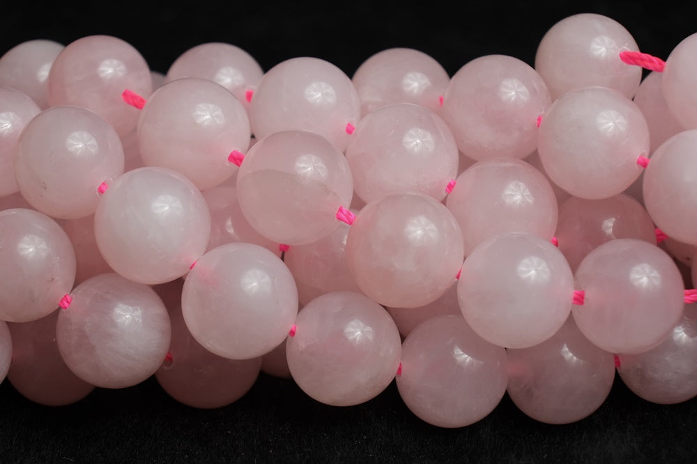 15.5" Natural Rose quartz 6mm round beads, pink crystal,gemstone
