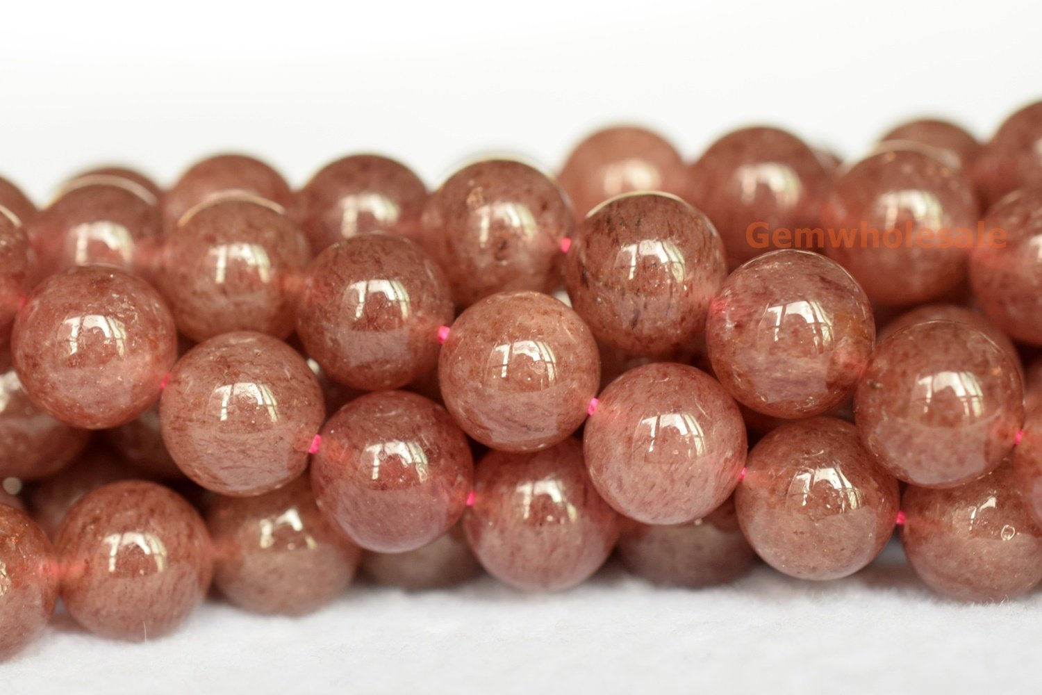 Strawberry - Round- beads supplier
