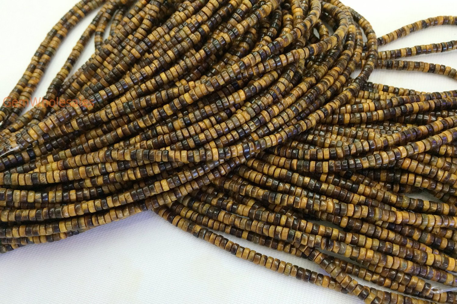 Tiger eye - Heishi- beads supplier