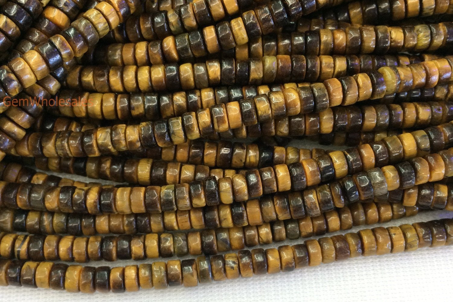Tiger eye - Heishi- beads supplier