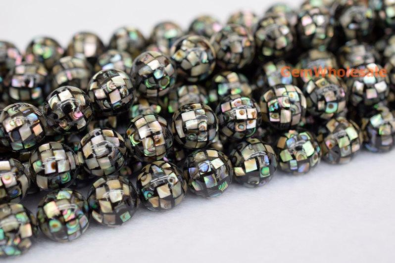 Abalone Shell - Round- beads supplier