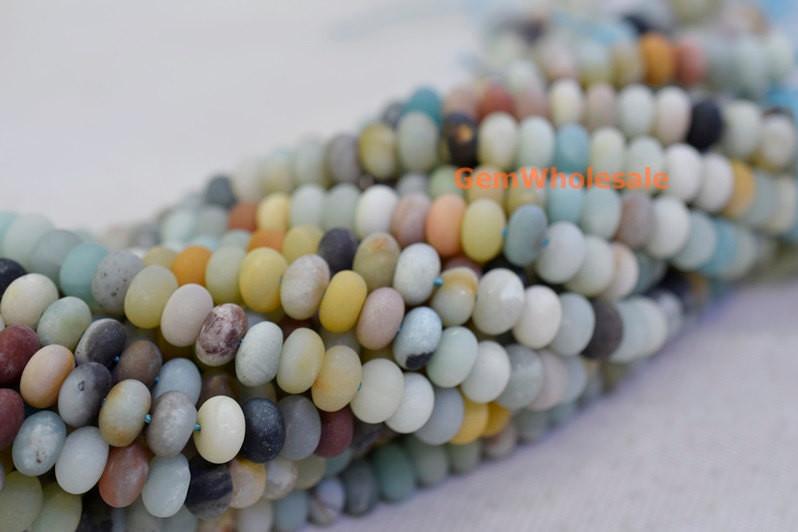 Amazonite - Rondelle- beads supplier
