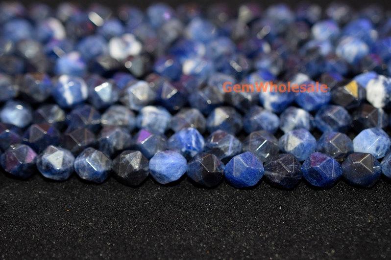 Sodalite - Round faceted- beads supplier