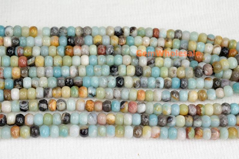 Amazonite - Rondelle- beads supplier