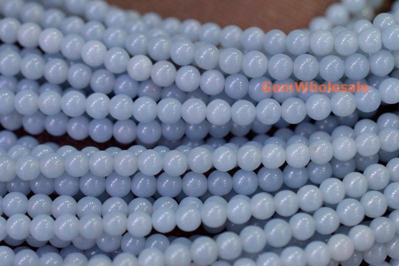 Angelite - Round- beads supplier