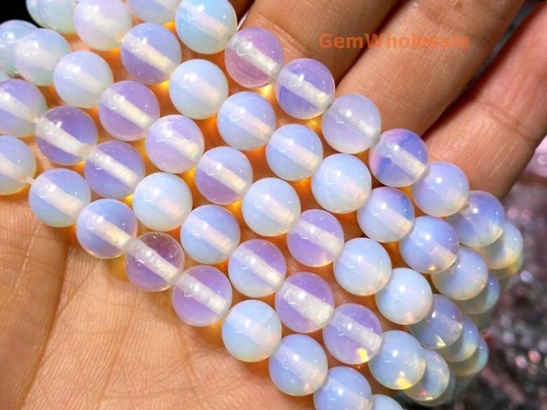 Opalite - Round- beads supplier