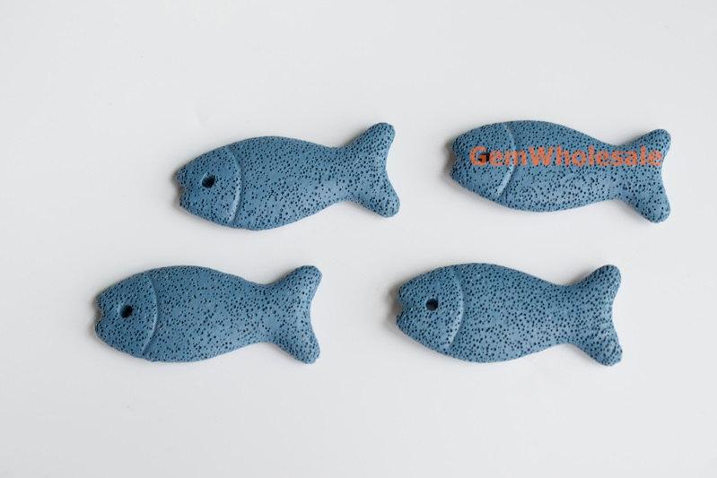 Lava - fish- beads supplier