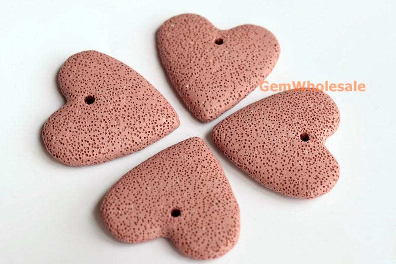 Lava - Heart- beads supplier