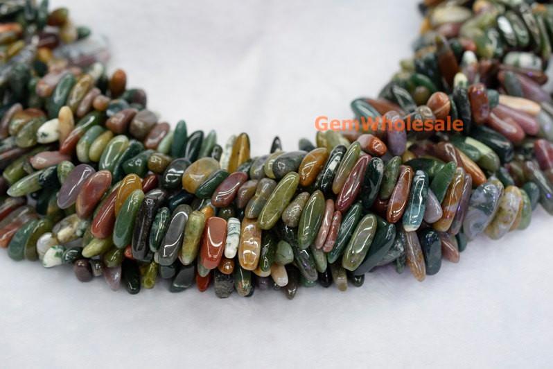 Indian agate - Chips- beads supplier