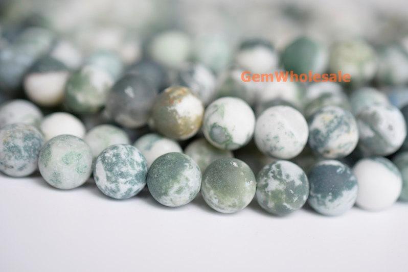 tree Agate - Round- beads supplier