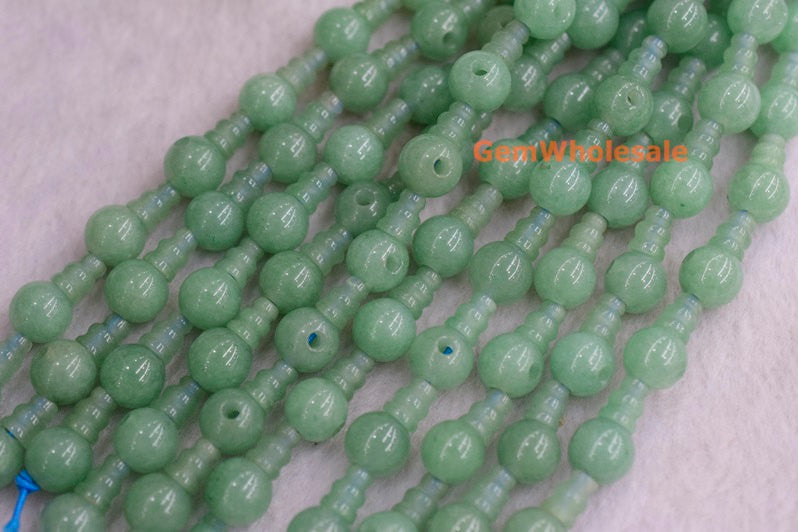Green aventurine - T hole- beads supplier