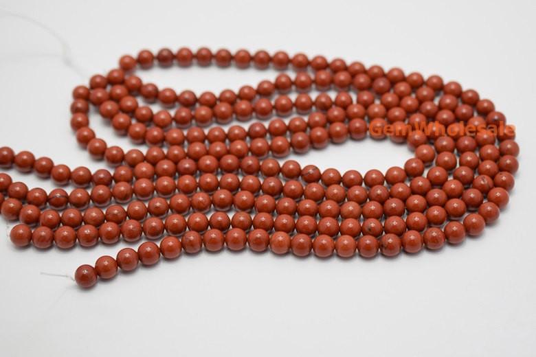 Red jasper - Round- beads supplier