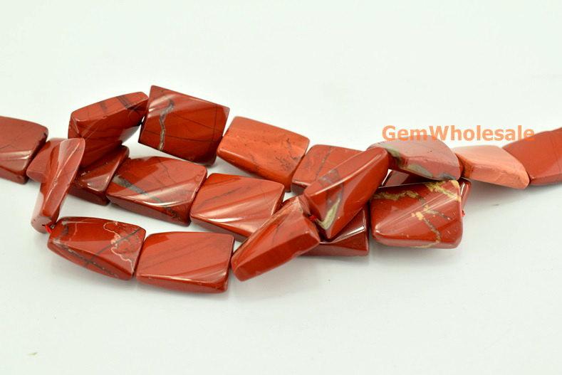 Red jasper - Rectangle- beads supplier